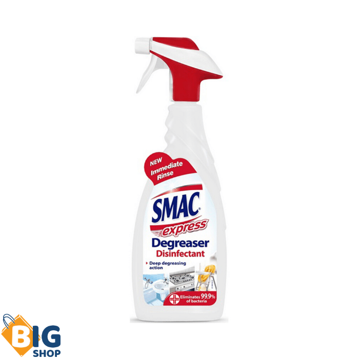 Средство за одмастување и дезинфекција Smac Express Cleaner 650мл