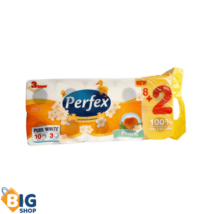 Тоалетна хартија Perfex 10/1 Pure White