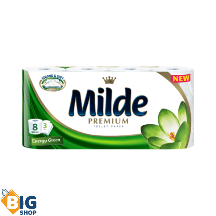 Тоалетна хартија Milde 8/1 Premium Energy Green