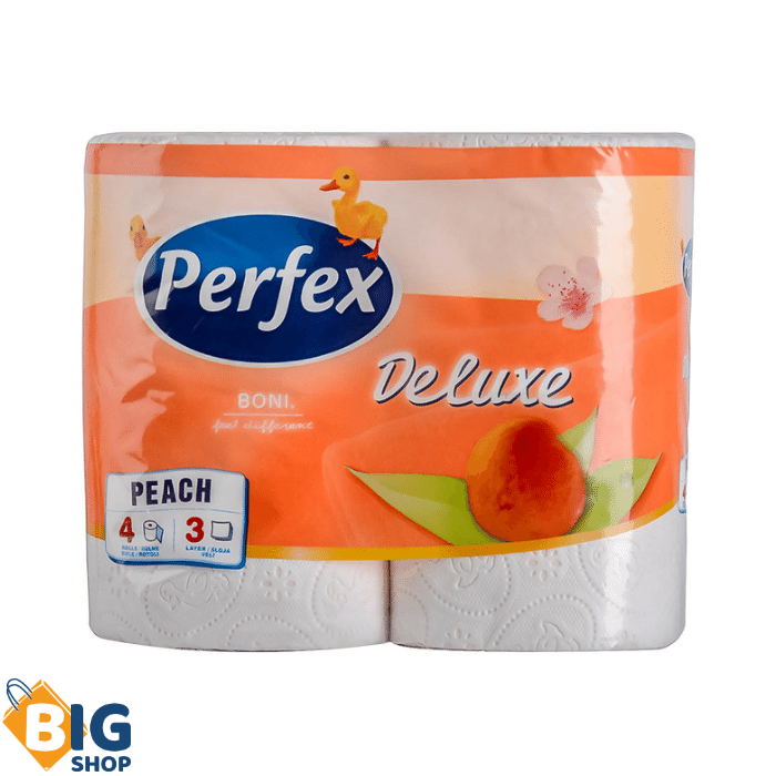 Тоалетна хартија Perfex 4/1 Deluxe