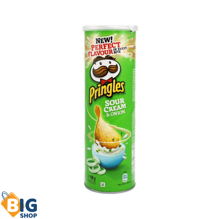 Чипс Pringles 165гр Sour cream & Onion