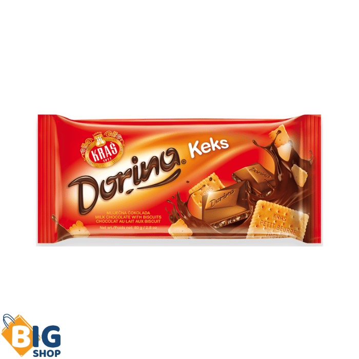 Чоколадо Dorina 80гр Кекс