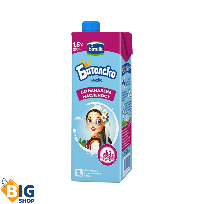 Млеко Битолско 1л 1.5%