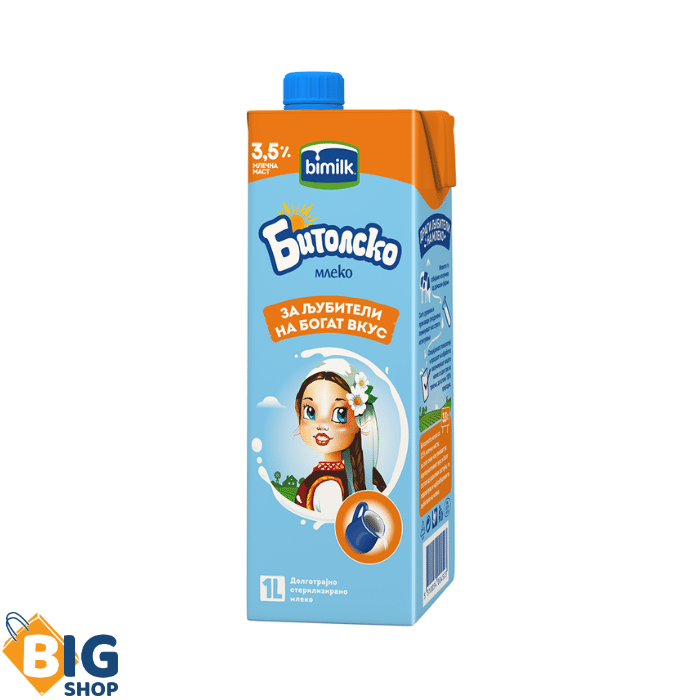 Млеко Битолско 1л 3.5%