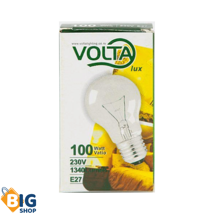 Светилка Volta 100W E27 Топло бела