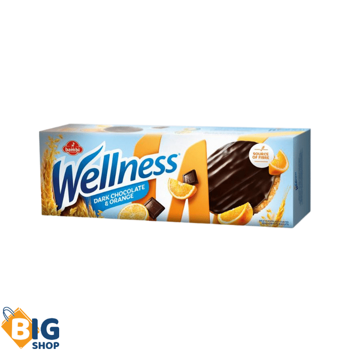 Интегрален кекс Wellness 205гр Портокал