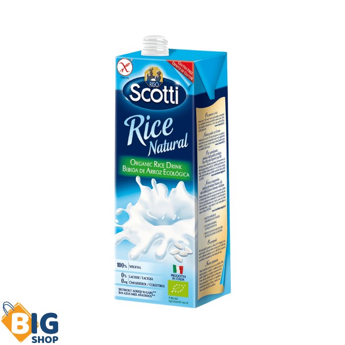 Оризово млеко Scotti 1л Rice Natural