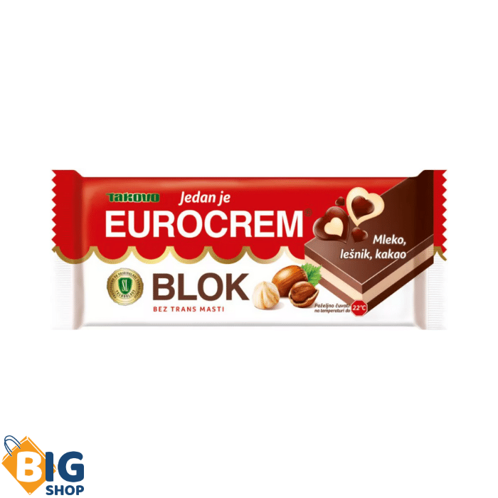 Чоколадо Eurocrem 90гр Blok
