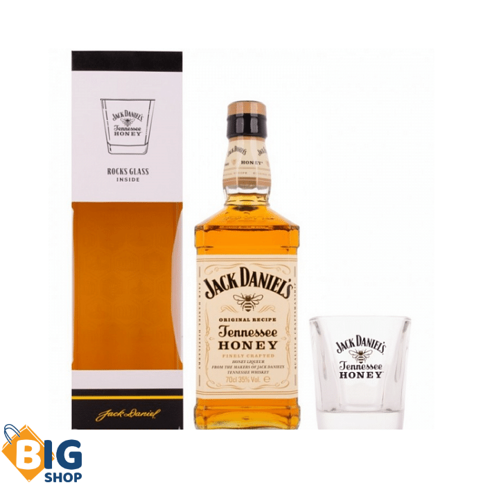 Виски Jack Daniel's 0.7л Tennessee Honey + 1 чаша