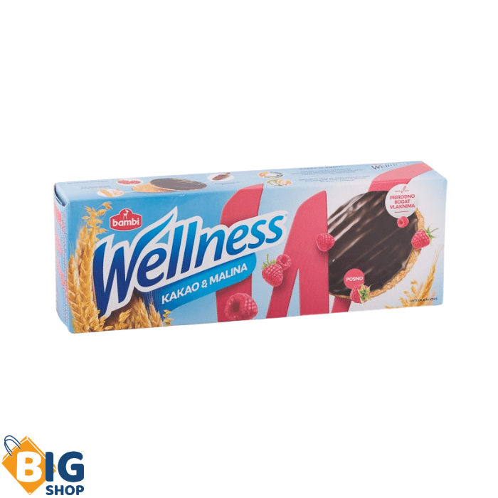 Интегрален кекс Wellness 150гр Какао и Малина