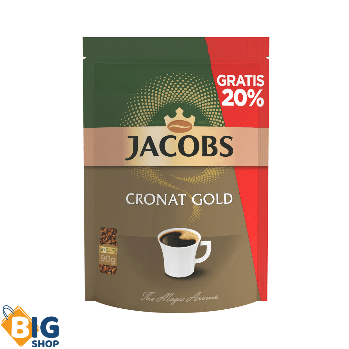 Кафе Jacobs 75гр+15гр Cronat Gold