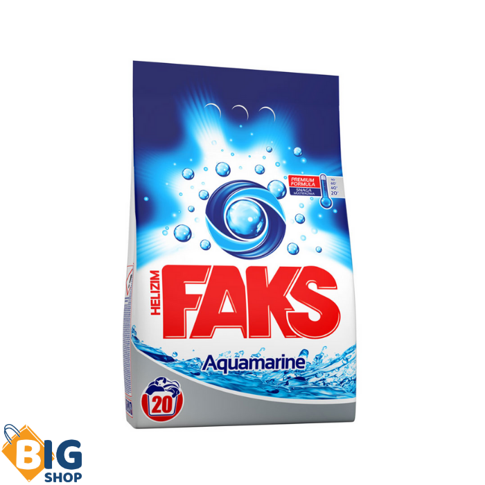 Прашок за перење Faks Helizim 2кг Aquamarine