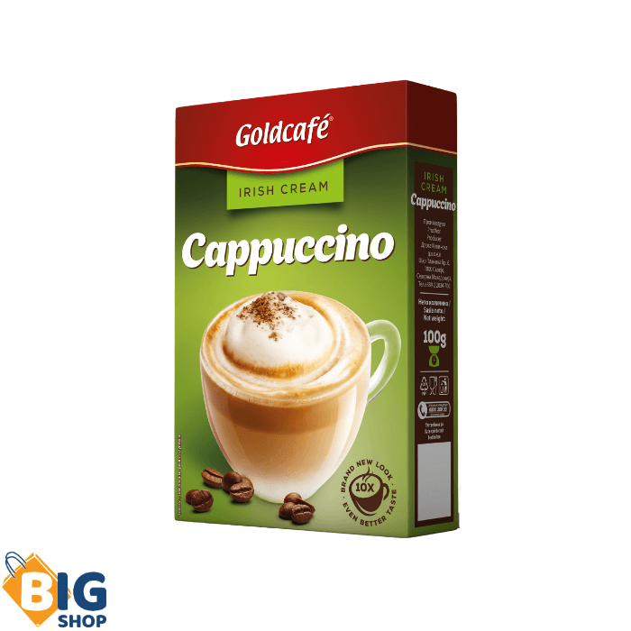 Кафе Goldcafè 100гр Cappuccino Irish Cream