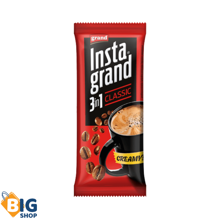 Инстант кафе Insta Grand 20гр 3во1 Classic